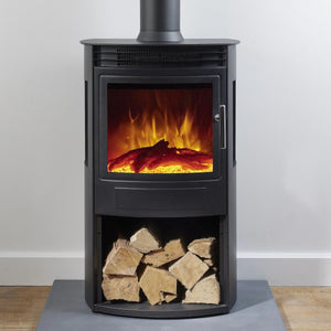 Flametek Alto T3 Panoramic (3 sided) Electric Stove