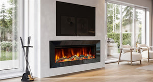 Celsi Electriflame VR Commodus s1000 Black Nickel & Black Electric Fire