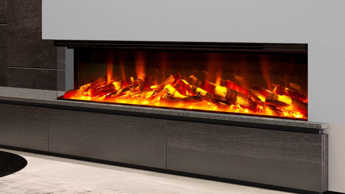 Celsi Electriflame VR Commodus S1600 Built In 3-2-1 Sided Glass