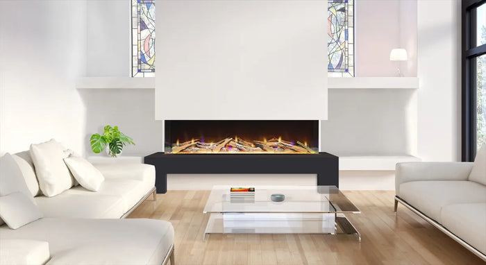 Celsi Electriflame VR 1400 Built In 3-2-1 Sided Glass Electric Fire