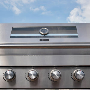 Maze Large Outdoor Kitchen with Sink & Fridge - Stainless Steel