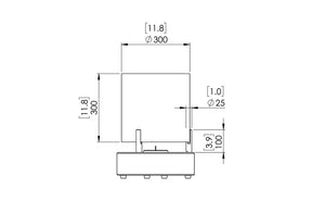 EcoSmart Fire - Free standing - T-Lite 3