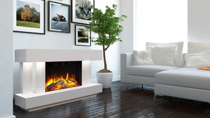 Celsi Ultiflame VR Toronto S-600 Illumia Electric Fireplace Suite - ExpertFires