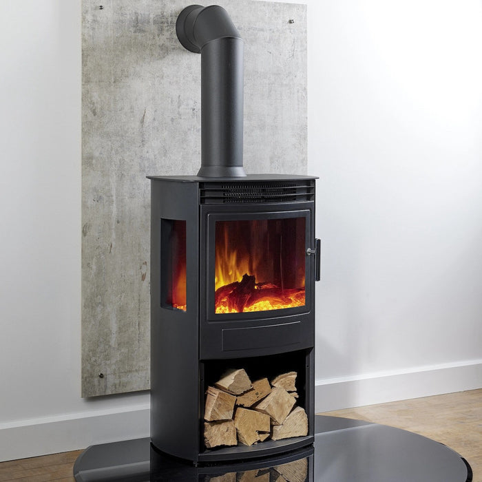 Flametek Alto T3 Panoramic (3 sided) Electric Stove