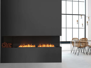 Flex 104RC.BXL Right Corner Fireplace Insert - ExpertFires