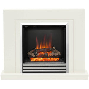 Be Modern Bewley Electric Fireplace in Ivory - ExpertFires