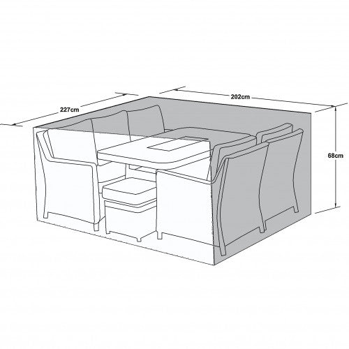 Maze Outdoor Cover for Large 3 Seat Sofa Set