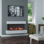 OER Alpine Wall-Hung Electric Fireplace Suite