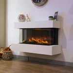 OER Alpine Wall-Hung Electric Fireplace Suite