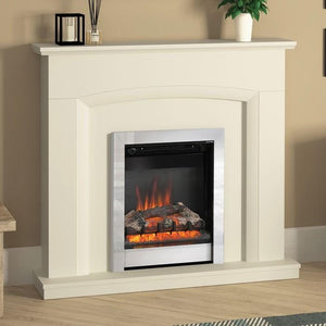 Be Modern Hayden Electric Fireplace in Soft White - ExpertFires