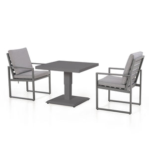 Maze Amalfi 3 Piece Bistro Set with Rising Table