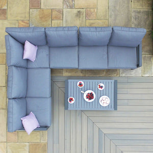 Maze New York Corner Sofa Set