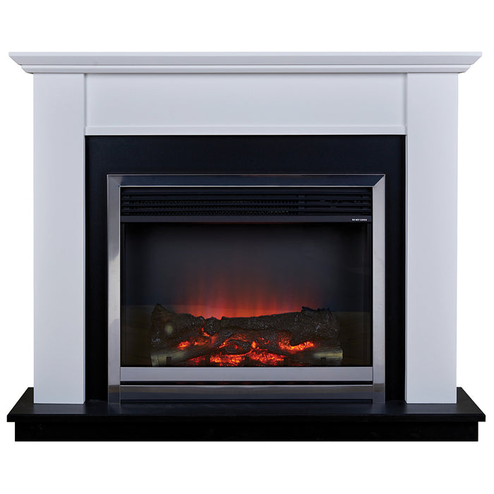 Suncrest Antigua 44 inch Electric Fireplace Suite