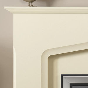 Be Modern Bramwell Electric Fireplace in Marfil marble effect - ExpertFires