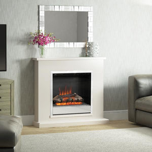 Be Modern Elsham Electric Fireplace in Pearlescent Cashmere - ExpertFires