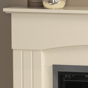 Be Modern Linmere Electric Fireplace in Almond Stone - ExpertFires