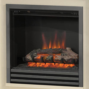 Be Modern Linmere Electric Fireplace in Almond Stone - ExpertFires