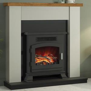 Be Modern Ravensdale Electric Fireplace in Stone Finish - ExpertFires