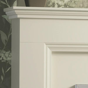 Be Modern Westcroft Electric Fireplace in Soft White - ExpertFires