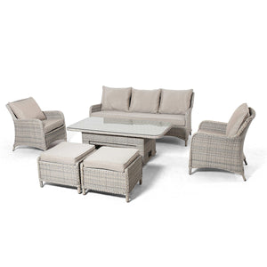 Maze Cotswold 3 Seat Sofa Dining with Rising Table