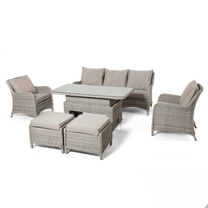 Maze Cotswold 3 Seat Sofa Dining with Rising Table