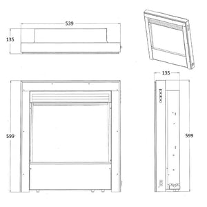 Celsi Electriflame VR Contemporary Electric Fire - ExpertFires