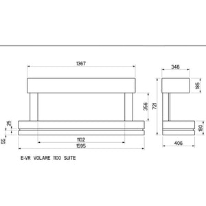 Celsi Electriflame VR Volare 1100 Illumia Suite - Electric Fireplace - ExpertFires