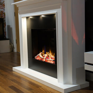 Celsi Ultiflame VR Canelo Illumia Electric Fireplace Suite - ExpertFires