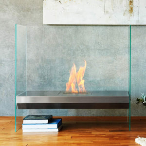 Igloo Bioethanol Glass Freestanding Fireplace EcoSmart Fire - ExpertFires