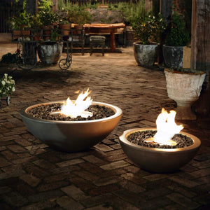 Mix 600 Round Fire Pit Bowl Bio Ethanol  - EcoSmart Fire - ExpertFires