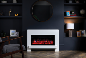 Suncrest Eggleston - Katell Vision 46 inch Electric Fireplace Suite