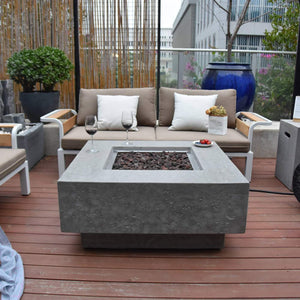 Elementi Fire Manhattan Gas Fire Pit