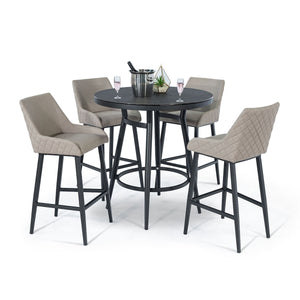 Maze Regal 4 Seat Round Bar Set