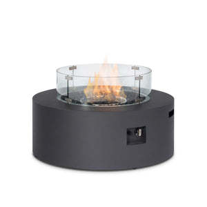 Maze - Round Gas Fire Pit Coffee Table