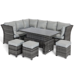 Maze Henley Corner Dining Set with Rising Table