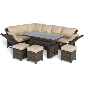 Maze Henley Corner Dining Set with Rising Table