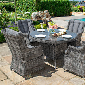 Maze Victoria 4 Seat Square Dining Set