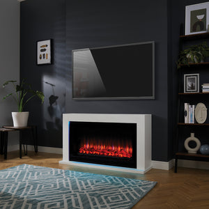 Suncrest Lumley-Ambience Electric Fireplace Suite