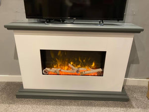 Flametek Midi 48" Electric Fireplace Suite - ExpertFires