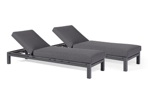 Maze Oslo Double Sunlounger Set