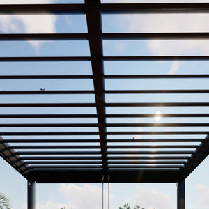 Maze Pergola Aluminium Rectangular 30x40 with 4 Drop Sides