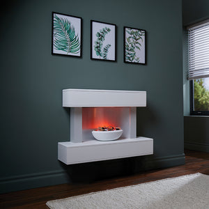 Suncrest Purley Electric Fireplace Suite