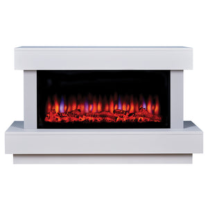 Suncrest Bourne Electric Fireplace Suite