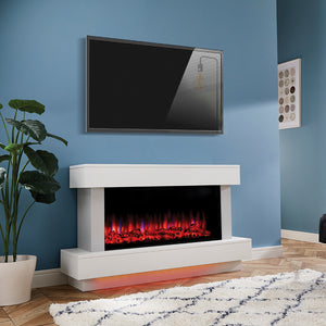 Suncrest Bourne Electric Fireplace Suite