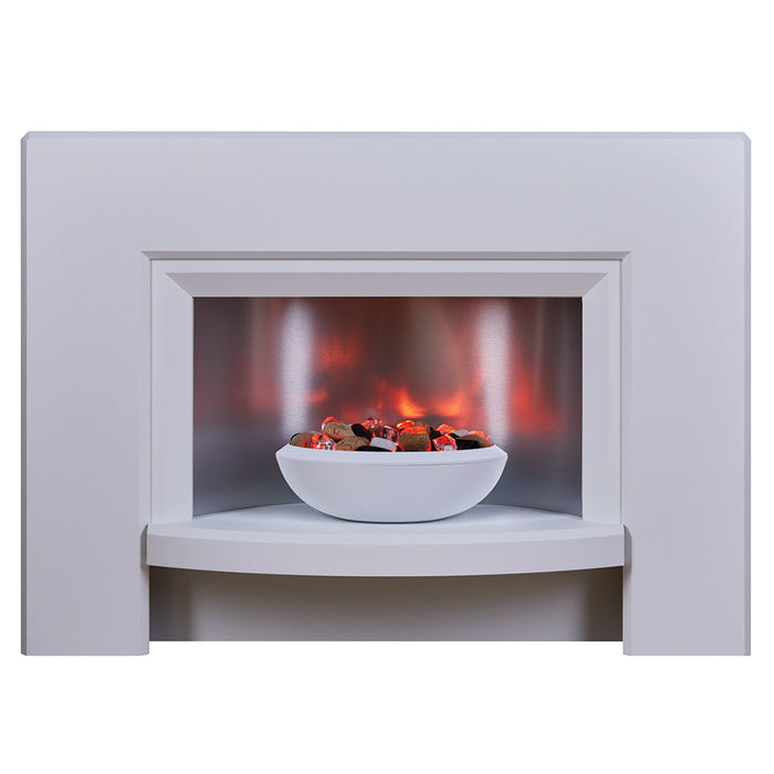 Suncrest Stockeld 36 inch Electric Fireplace Suite