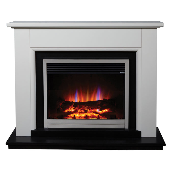 Suncrest Talent 47 inch Electric Fireplace Suite