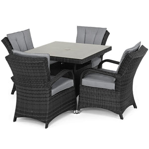 Maze Texas 4 Seat Square Dining Set