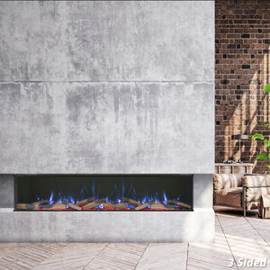 Vision Futura 1800 Built-In Electric Fire 1-2-3 Sided