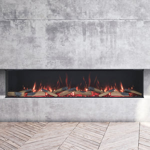 Vision Futura 1800 Built-In Electric Fire 1-2-3 Sided