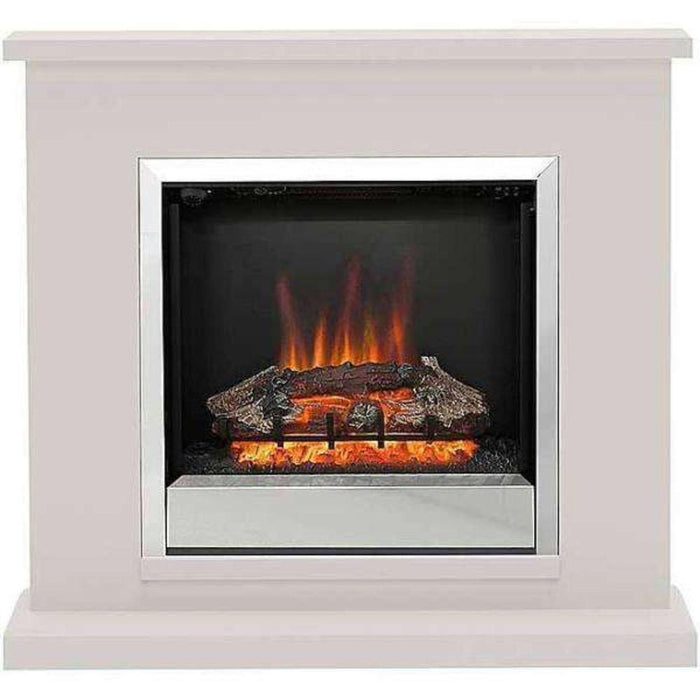 Be Modern Elsham Electric Fireplace in Pearlescent Cashmere